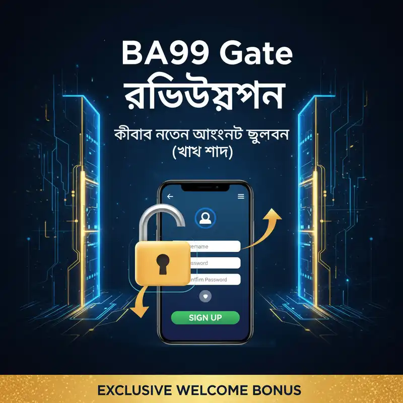 BA99 Gate রেজিস্ট্রেশন গাইড এবং ওয়েলকাম বোনাস